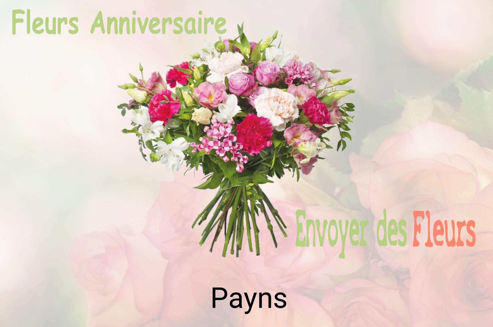 Bouquet de fleurs d’anniversaire livré à Payns